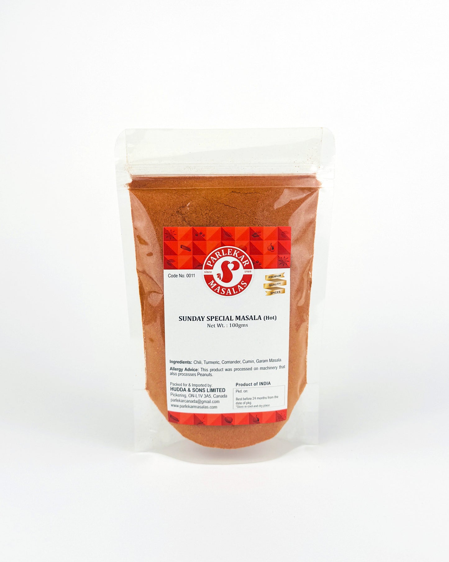 Sunday Special Masala (Hot)