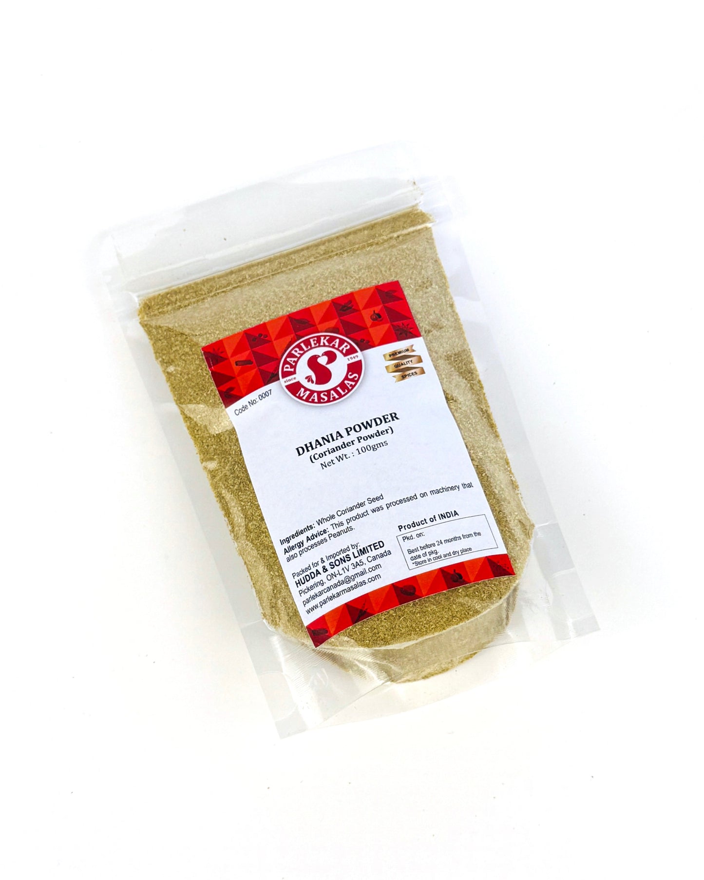 Dhania Powder (Coriander Seeds Powder)