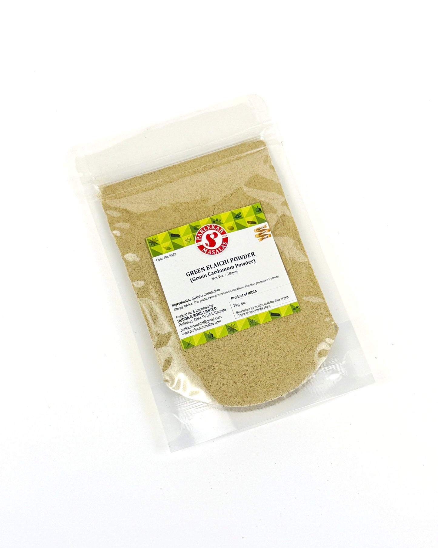 Green Elaichi Powder (Green Cardamom Powder)