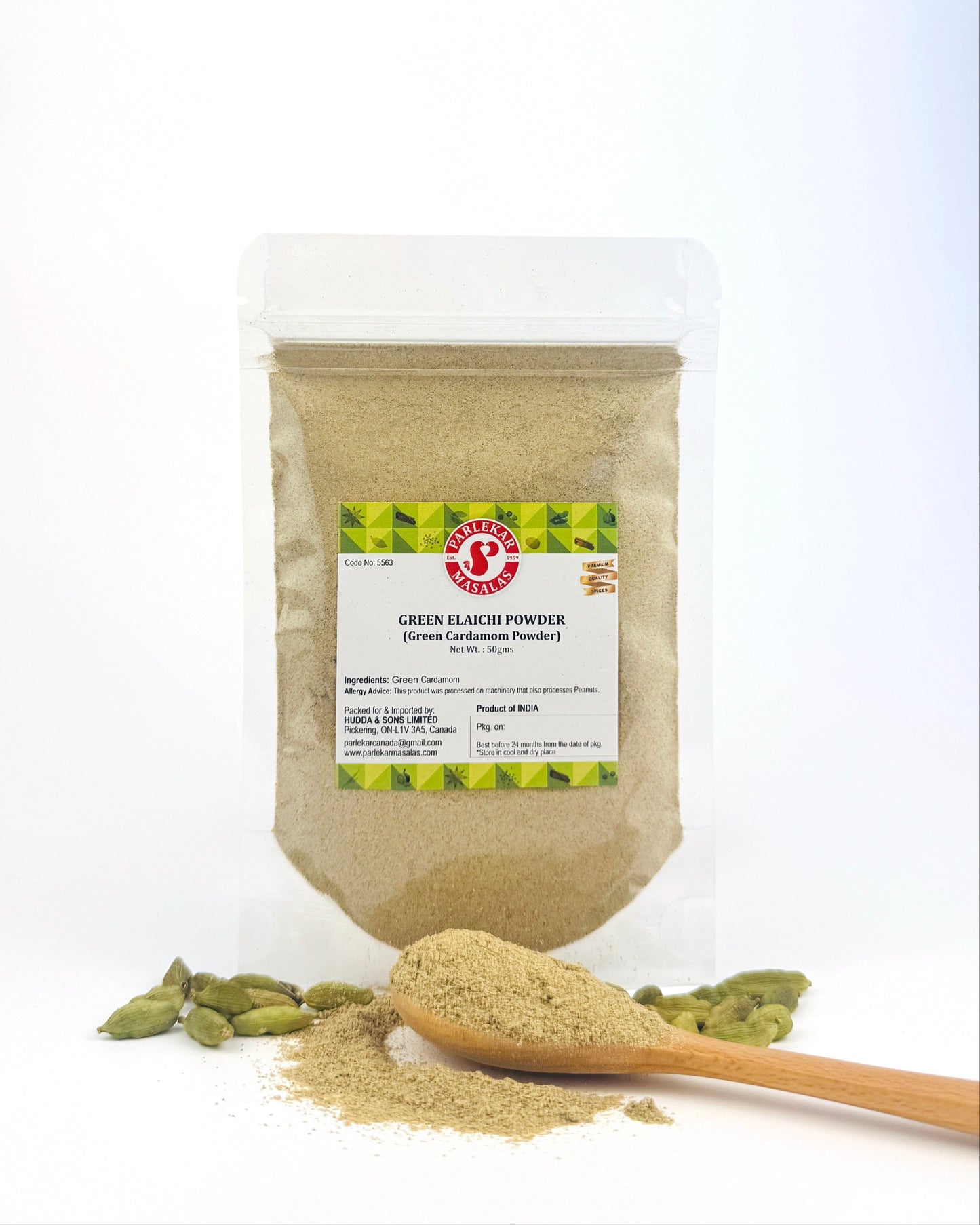 Green Elaichi Powder (Green Cardamom Powder)